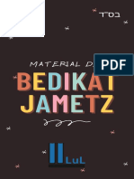 Material para Bedikat Jametz