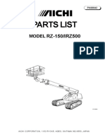 Parts List: RZ-150/IRZ500
