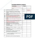 Hec Recognized Research Journals