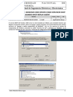 LAB07C Windows Server 2003 como unico servidor DHCP usando DHCP Replay Agent