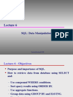 SQL: Data Manipulation: Pearson Education © 2009