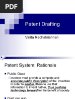 A Presentation On "Patent Drafting" by Ms. Vinita Radhakrishnan