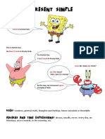 Resumen Gramática Con Bob Esponja