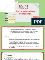 Aral ng Pananampalataya sa GMRC 4 | PDF | Self-Improvement