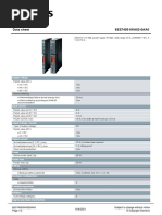 Data Sheet 6ES7405-0KA02-0AA0: Supply Voltage