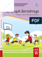 Buku Guru Kelas VI. Semangat Berolahraga. PJOK. Tahun 2019