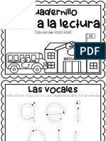 Cuadernillo Inicio a La Lectura 1 Por Materiales Educativos Maestras