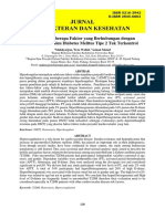 Profil dan Beberapa Faktor yang Berhubungan dengan  Hemostasis Pasien Diabetes Melitus Tipe 2 Tak Terkontrol