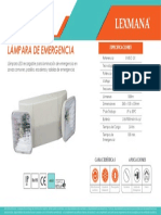Lampara de Emergencia LED 2x3W EMGC-2X (3)