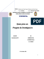 EVn°1. ANÁLISIS. BASES PARA UN PROYECTO DE INVESTIGACIÓN PDF