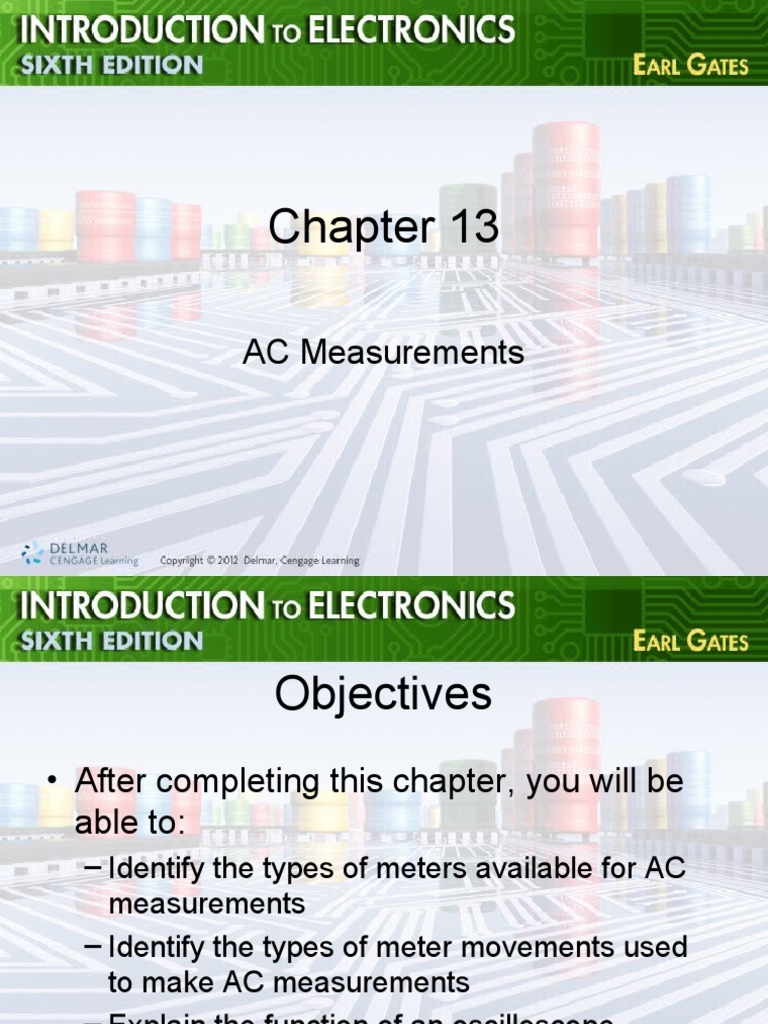 AC Measurement Techniques and Tools | PDF | Alternating Current ...