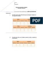 Guía de Matemática 1 (5to) Grandes Números.