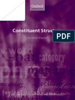 (Oxford Surveys in Syntax & Morphology) Andrew Carnie - Constituent Structure (2008, Oxford University Press, USA)