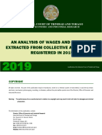 An Analysis of Wages and Salaries Extracted From Collective Agreements - Registered in 2019