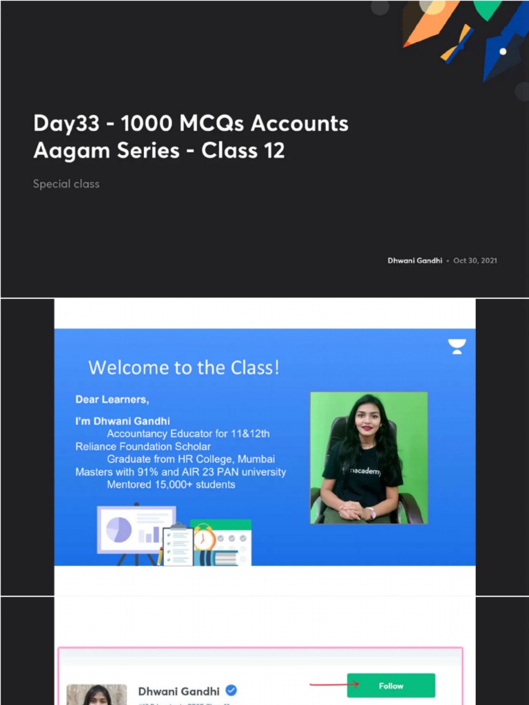 1000 MCQs Account Class 12 PDF