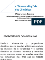 Técnicas de Downscalling