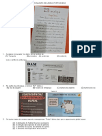 Avaliação de Português e Matemática