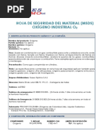 Ficha Técnica del Nitrógeno (N2) | PDF | Nitrógeno | Oxígeno