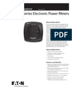 Eaton IQ 100 Series Meters Tech Data