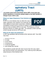 Upper Respiratory Tract Infection (URTI)