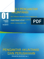 Pertemuan Pertama Pengantar Akuntansi