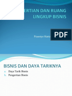 Pengantar Bisnis Pertemuan Pertama