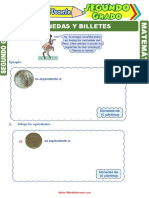 Monedas y Billetes para Segundo Grado de Primaria