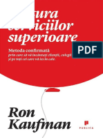 Pdfcoffee.com Ron Kaufman Cultura Serviciilor Superioare PDF Free