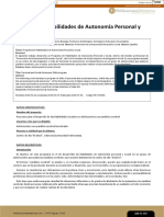 Habilidades Didacticas de Autonomia Personal