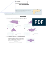 Guía perímetro figuras polígonos