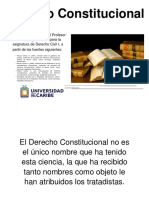 Derecho Constitucional