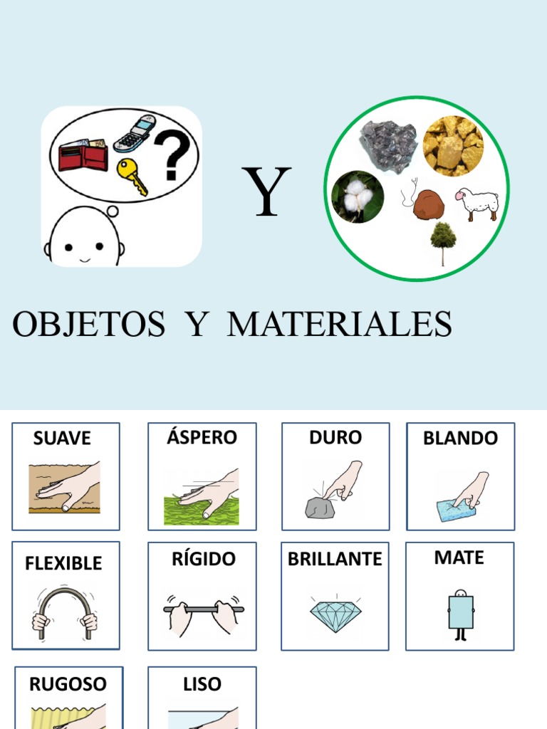 Texturas de Objetos: Liso y Áspero | PDF