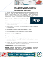 Evidencia Ejercicio Practico Verificar Necesidades de Conservacion Producto Carnico