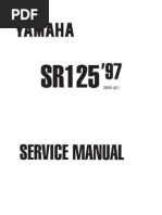 Download Yamaha SR125_Service Manual 3MW-AE1 1997 English by ciclomotor49 SN53675056 doc pdf