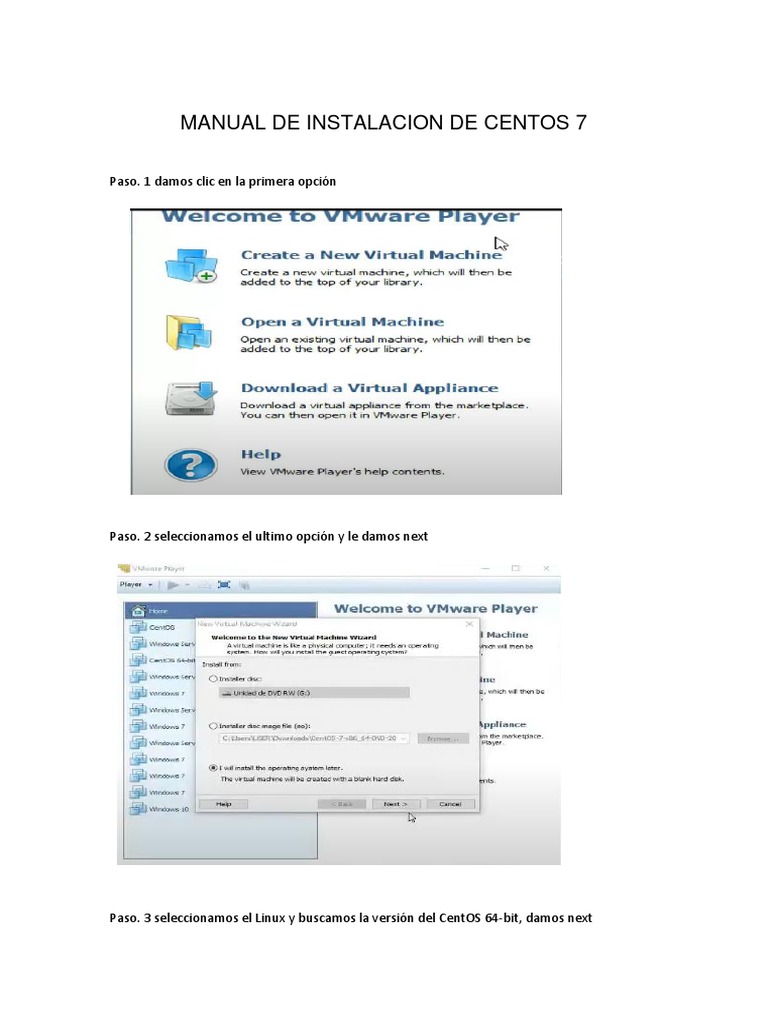Guía de Instalación de CentOS 7 | PDF