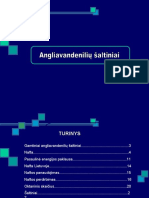 Angliavandeniliu - Saltiniai