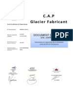 CAP Glacier Fabricant - Juillet 2017