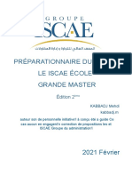 Le Guide Du Préparationnaire - Master GE ISCAE (2ème Edition)