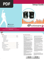 AUDIOENGINE - Audioengine 2 - A2 Setup Guide