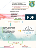 Dispositivas de Deflexiones de Armadura Por El Metodo de Trabajo Virtual - Analisis Estructural.