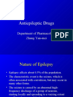 Antiepileptic Drugs: Department of Pharmacology Zhang Yan-Mei