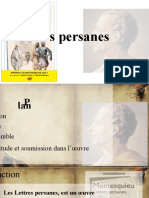 Lettres Persanes Presentation