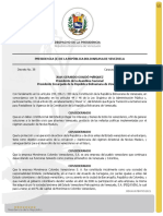 531901199 Decreto No 38 Comisio n de Reestructuracio n de Mono Meros