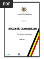 Module 2 Ecd Methods Kyambogo 2 Ecd Methodspdf Edinancebakehena NCDC Monica