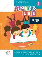 Cuaderno de Caligrafía Primero Lee Por Materiales Educativos Maestras