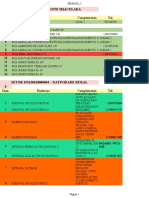 Lista de endereços e telefones