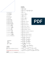 Formulario Diferenciales e Integrales Uemstis