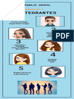 Infografía Verde Agua Oscuro y Rosa Tipográfica de Las 7 Maravillas de Argentina