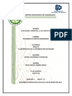 La Importancia de La Infromacion Financiera