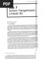 Download Bab7 Sistem Pengelolaan Limbah b3 by Azyz Aziz SN53678326 doc pdf
